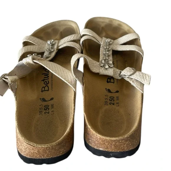 Birkenstock Betula Tango Sandal w. Jewels Size F/8 - Picture 4 of 5
